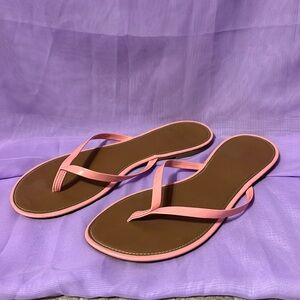 Pink & Brown Sandals